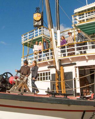 SS Keno boat in Dawson City