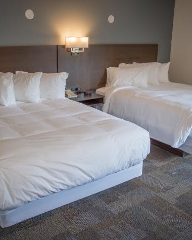 Bedrock Motel Two Queen Room