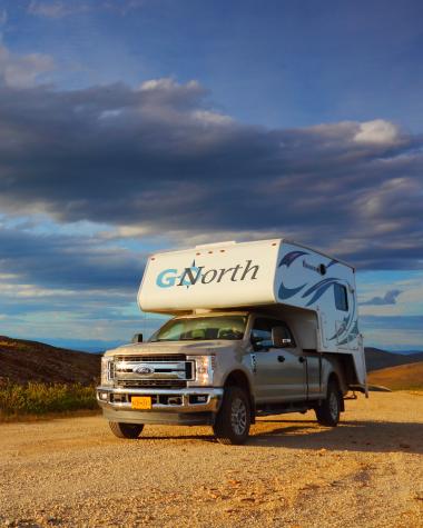 GoNorth Truck Camper on Top of the World Highway