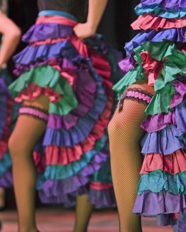 close up Gerties dancers