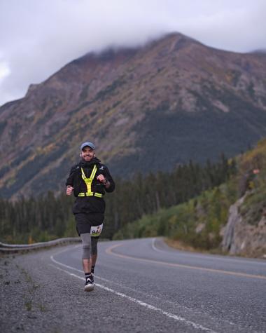 runner on the south klondike highway