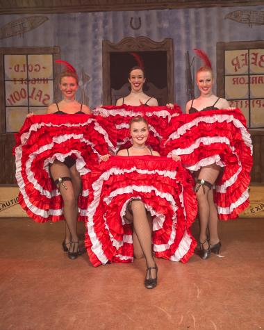 Can-Can Dancers Gerties Dawson