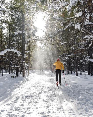 Cross-country-skiing