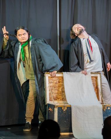 Talk Treaty To Me, Mitchell Saddleback & Sheldon Stockdale