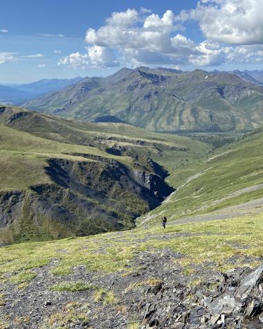 hikers in tombstone territorial park