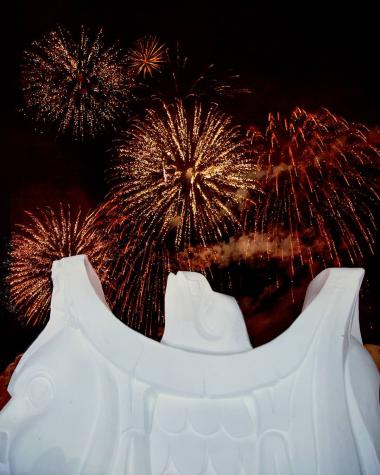 Fireworks in the Winter