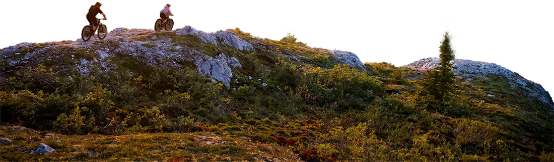 Landscape mountain front